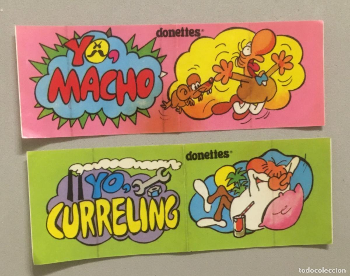 Coleccionismo cromos antiguos: DONETTES. 2 CROMOS. - Foto 1