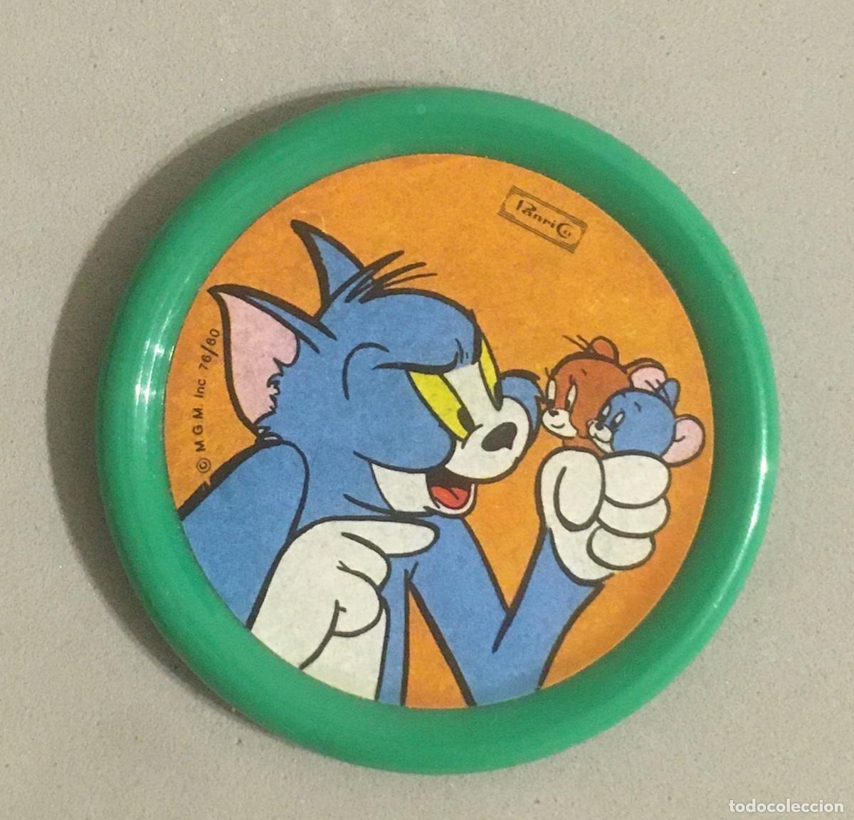 Coleccionismo cromos antiguos: TOM Y JERRY. CHAPA.. - Foto 1