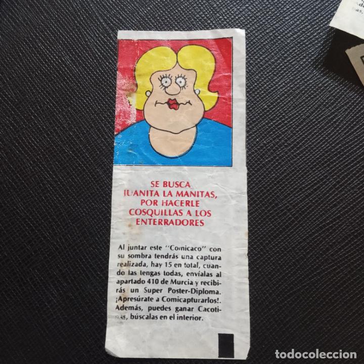 Colecionismo Cromos antigos: SE BUSCA JUANITA LA MANITAS POR HACER COSQUILLAS A LOS ENTERRADORES COMICACO - A93 PG271