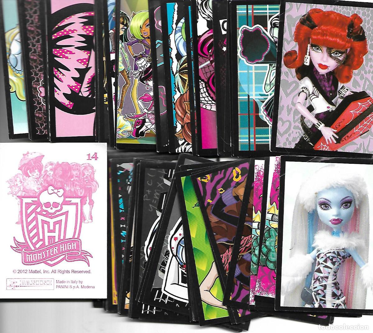 Coleccionismo cromos antiguos: 76 CROMOS DE MONSTER HIGH