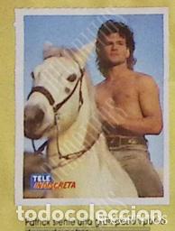 Coleccionismo cromos antiguos: tele-indiscreta norte y sur patrick swayze 76 - Foto 1
