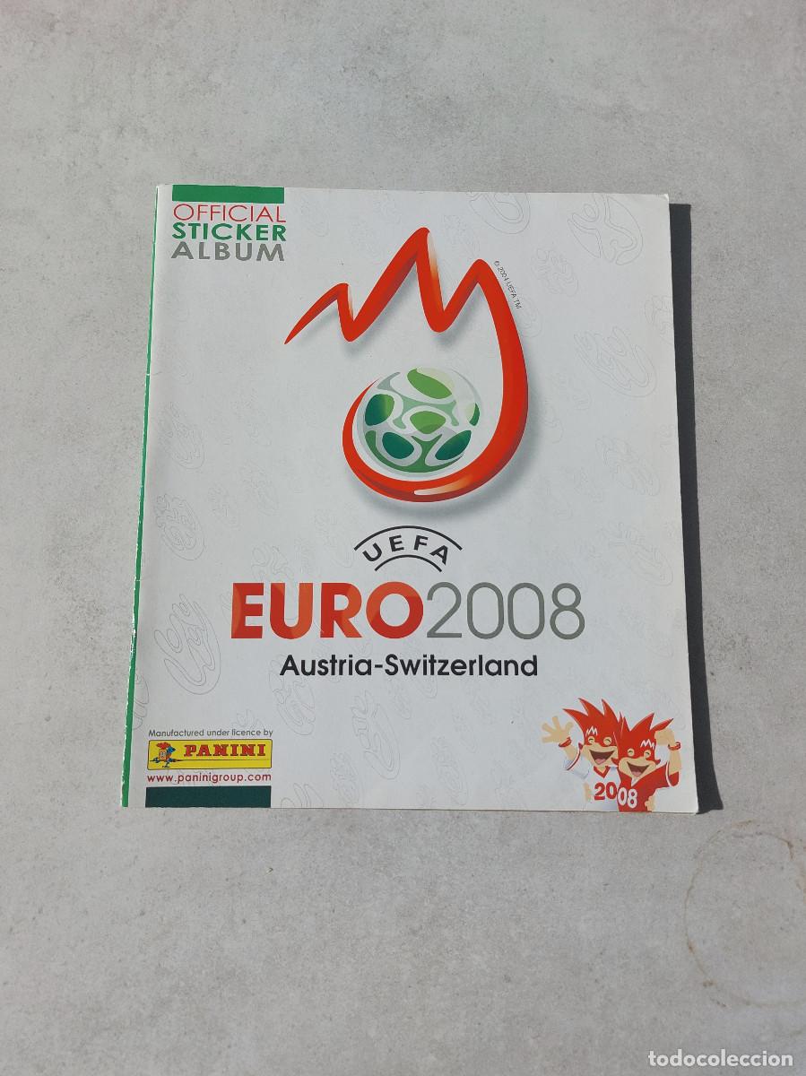 Colecionismo Cromos antigos: ALBUM EURO AUSTRIA-SUIZA 2008 08 PANINI - INCOMPLETO