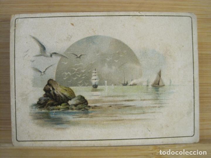 Coleccionismo Cromos antiguos: SAN MARTIN DE PROVENSALS-GALLETAS Y BIZCOCHOS LA PALMA-CROMO ANTIGUO-PUBLICIDAD-VER FOTOS-(100.433)