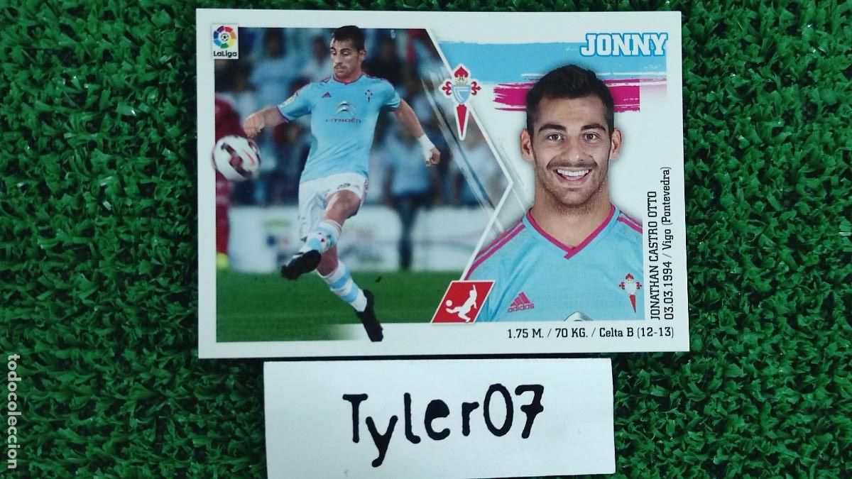 Coleccionismo cromos antiguos: JONNY CELTA LIGA ESTE 15-16 - Foto 1