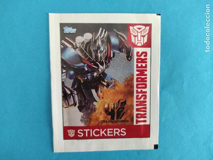 Coleccionismo cromos antiguos: SOBRE DE CROMOS SIN ABRIR DE TRANSFORMERS DE TOPPS - Foto 1