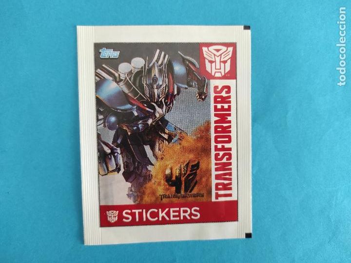 Coleccionismo cromos antiguos: SOBRE DE CROMOS SIN ABRIR DE TRANSFORMERS DE TOPPS - Foto 1