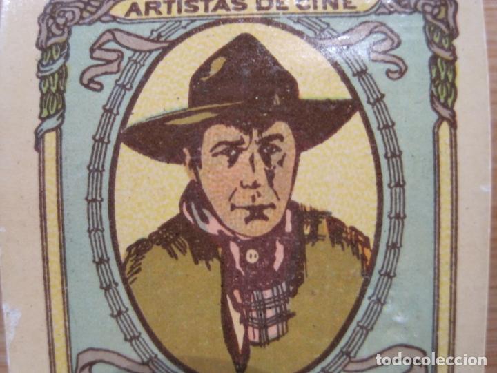 Coleccionismo Cromos antiguos: WILLIAM S. HART-ARTISTAS DE CINE-CROMO ANTIGUO-CASA BOMBO TOMAS RAMON-TARRAGONA-VER FOTOS-(K-8828-7)
