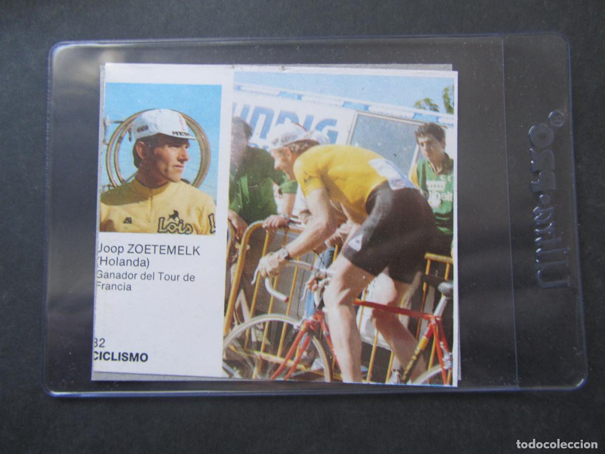 Coleccionismo Cromos antiguos: Cromo #82 Joop Zoetemelk ciclismo Coleccion ases del deporte mundial editorial Bruguera