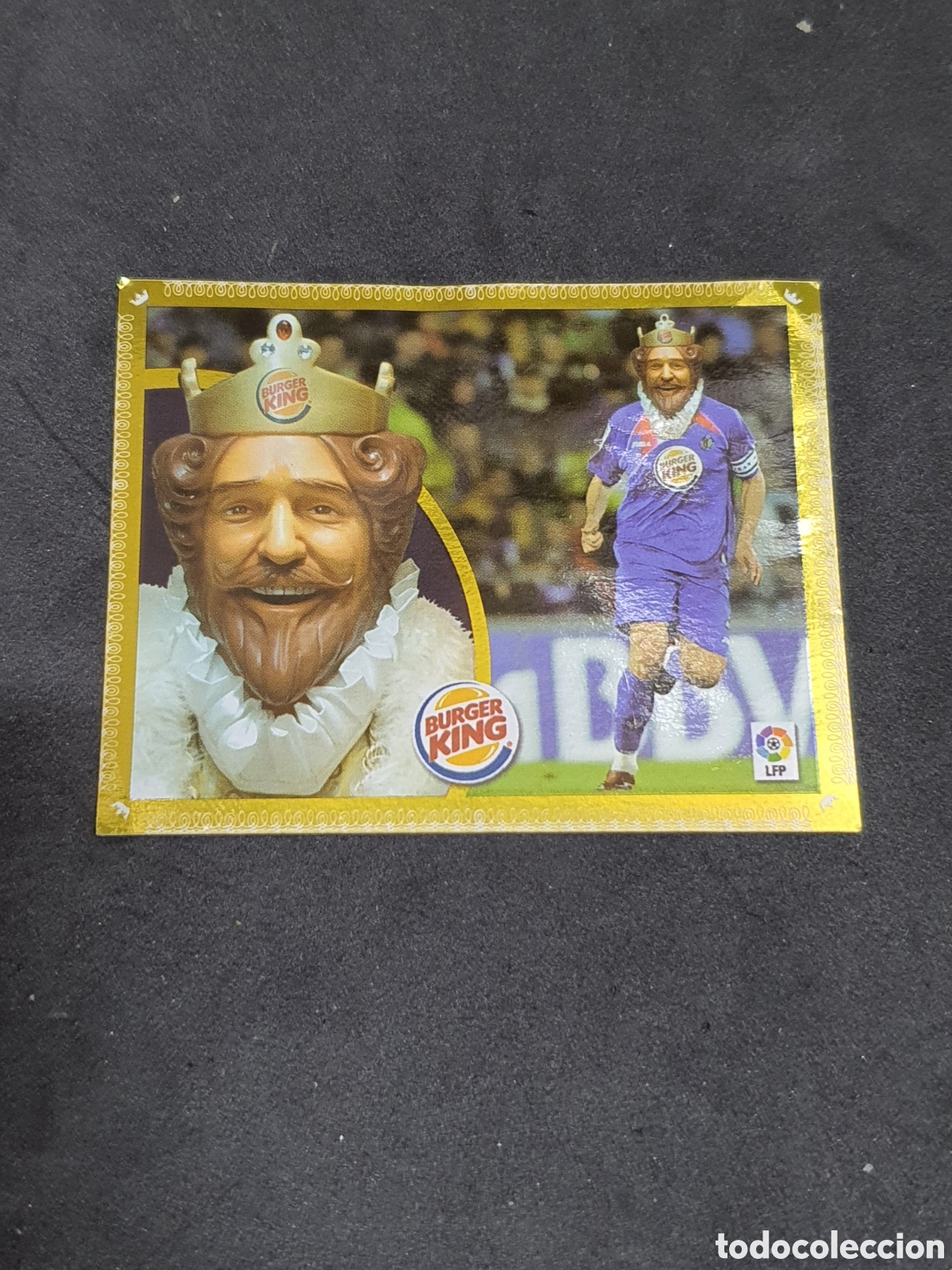 Colecionismo Cromos antigos: El que faltaba n&deg;1 &eacute;l King de burguer king liga &eacute;ste temporada 2010-11