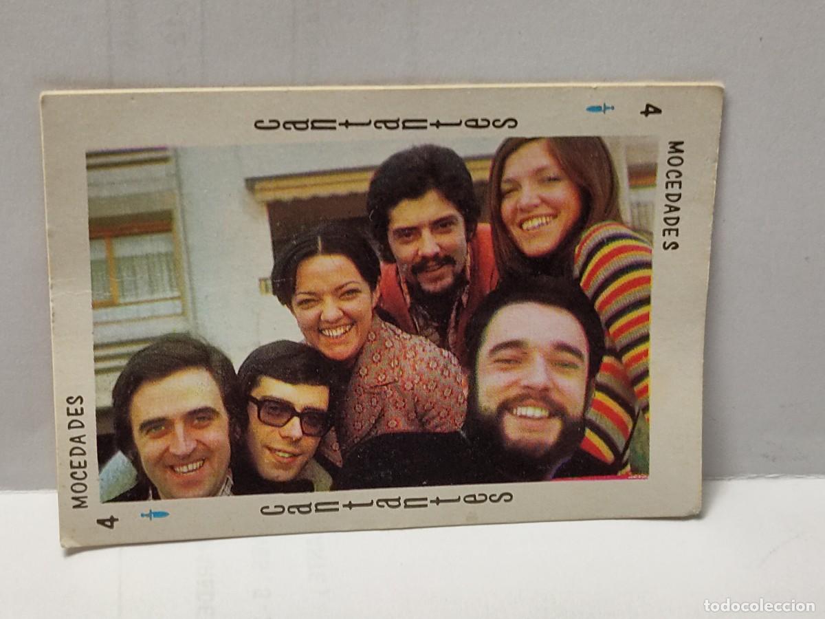 Coleccionismo Cromos antiguos: Cromo TELE-ARTISTAS de Ediciones ANCEO 1973 - CANTANTES - MOCEDADES 4 no pegado