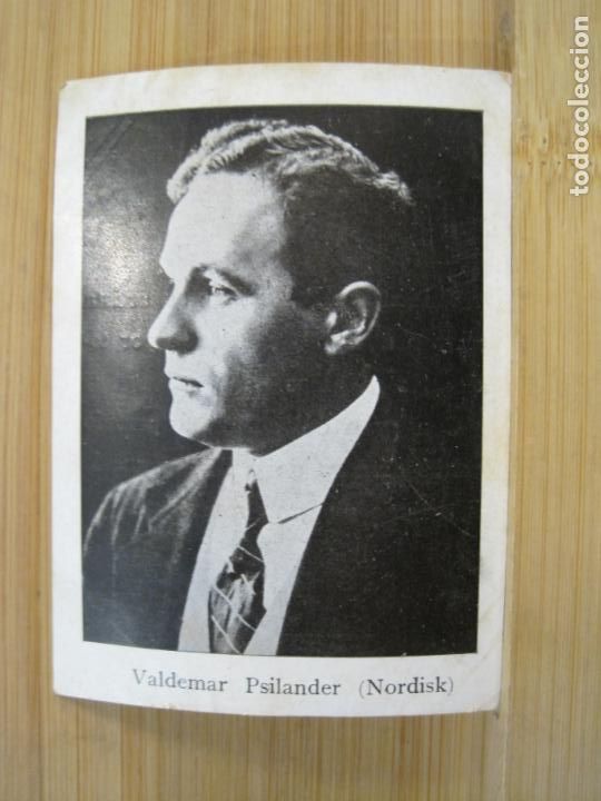 Coleccionismo Cromos antiguos: VALDEMAR PSILANDER-NORDISK-CROMO ANTIGUO DE CINE-VER FOTOS-(100.618)