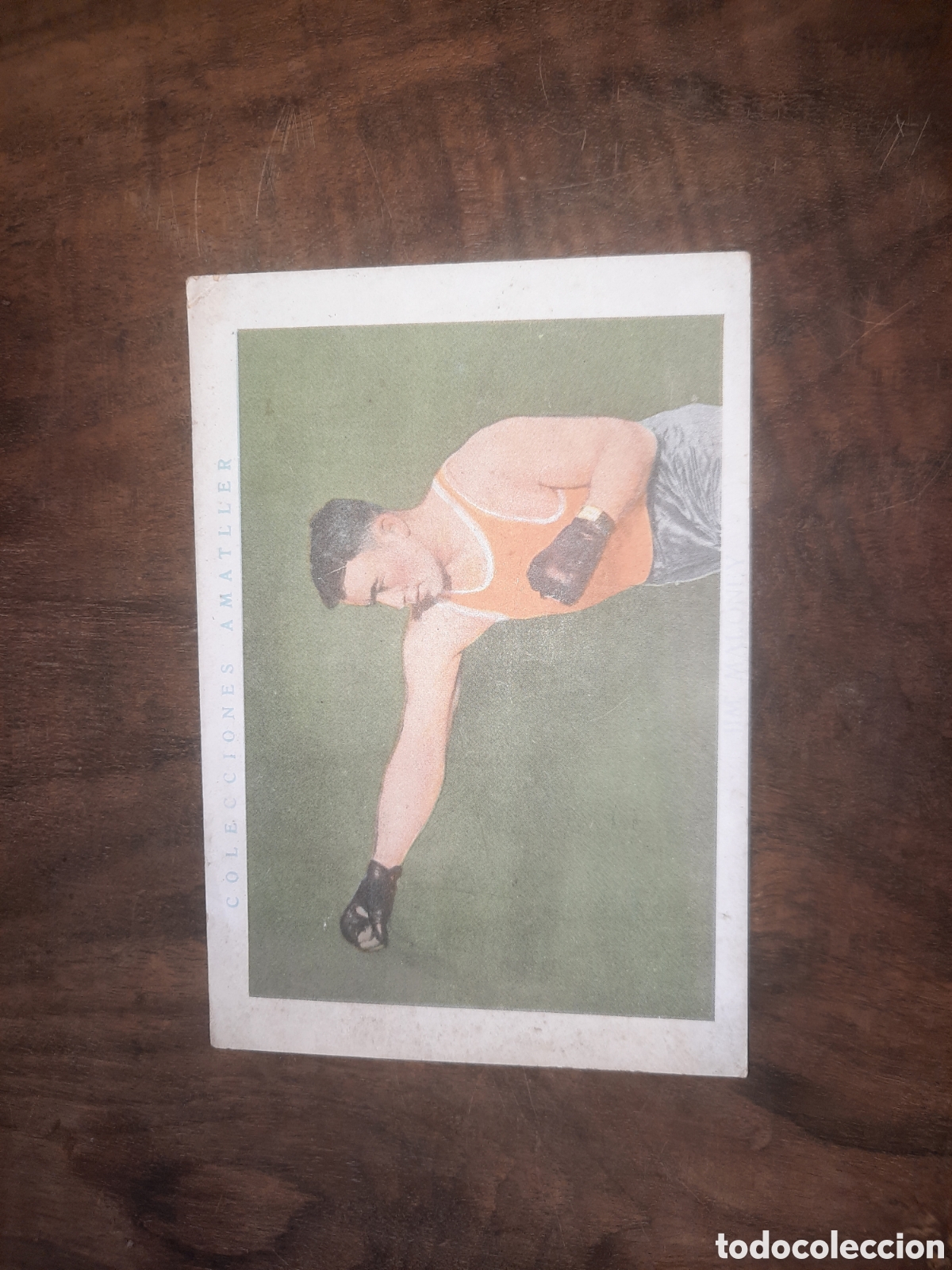 Coleccionismo cromos antiguos: Cromo boxeo 36 Amatller - Foto 1