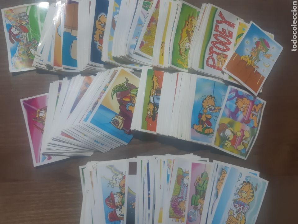 Coleccionismo cromos antiguos: LOTE CROMOS SIN PEGAR DE GARFIELD 2000 DE PANINI