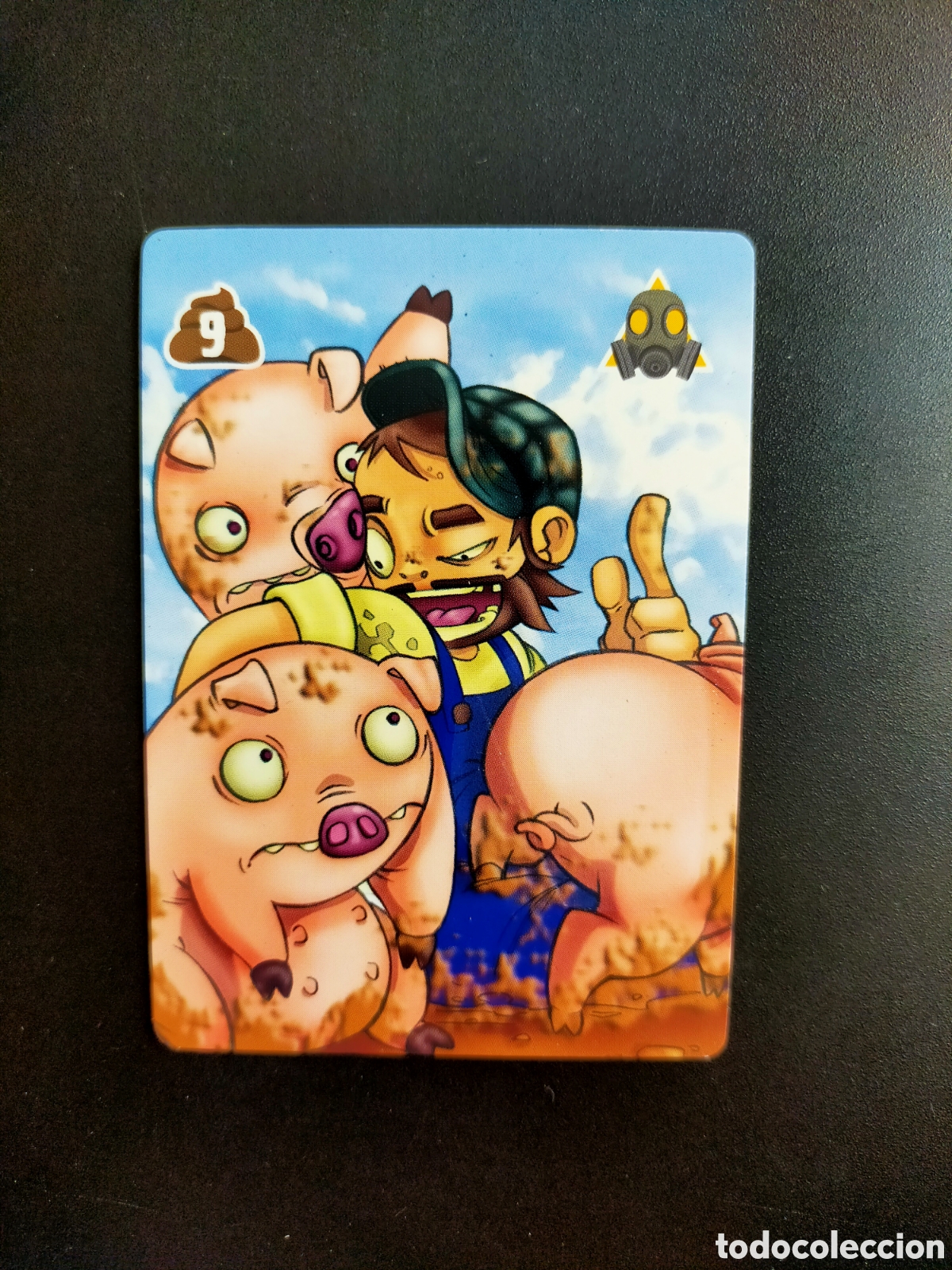 Colecionismo Cromos antigos: CARTA PESTE CARDS COLECCI&Oacute;N 1999 EXIT TOYS N 9