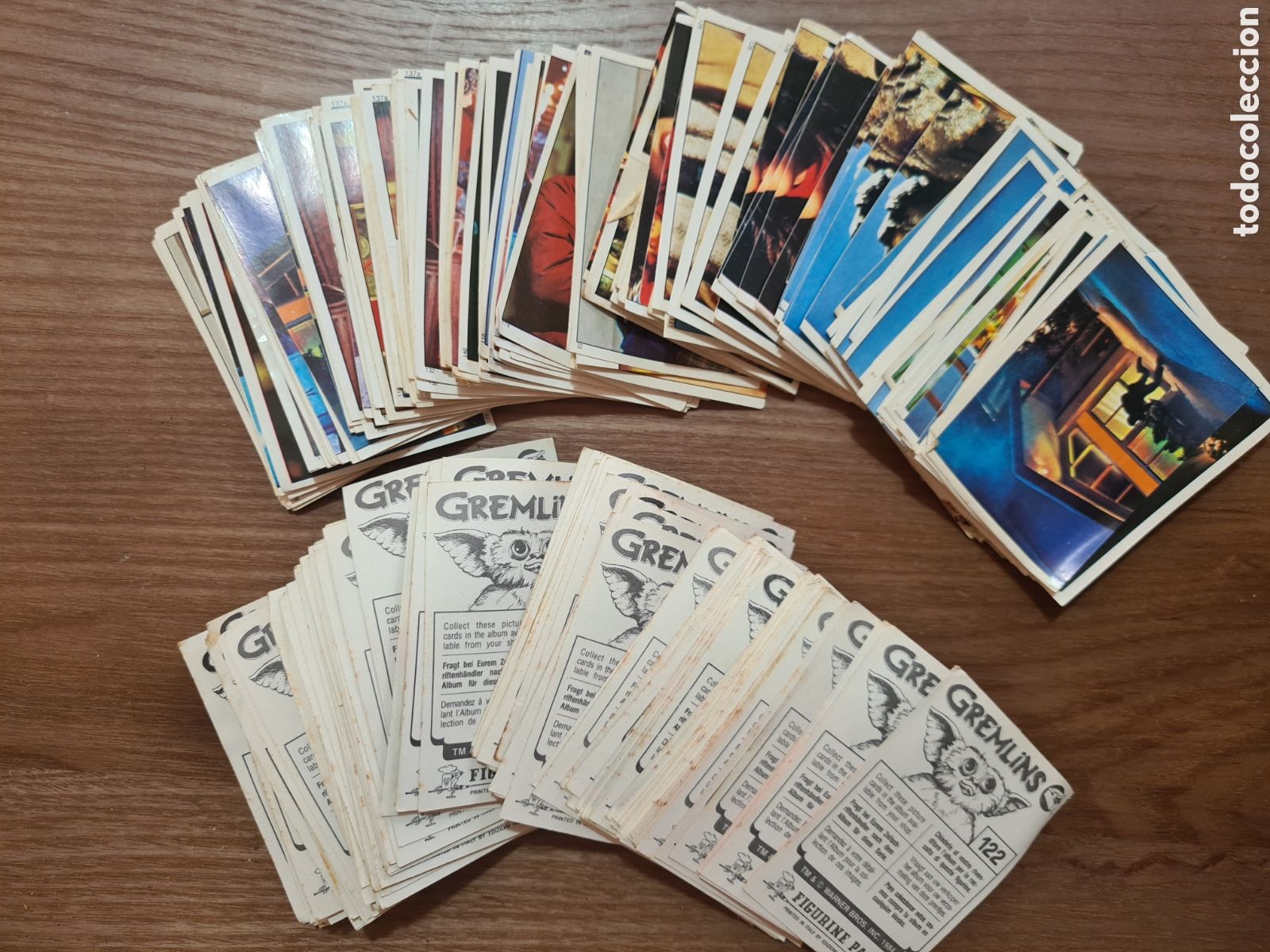 Coleccionismo cromos antiguos: LOTE CROMOS GREMLINS DE PANINI. SIN PEGAR - Foto 1