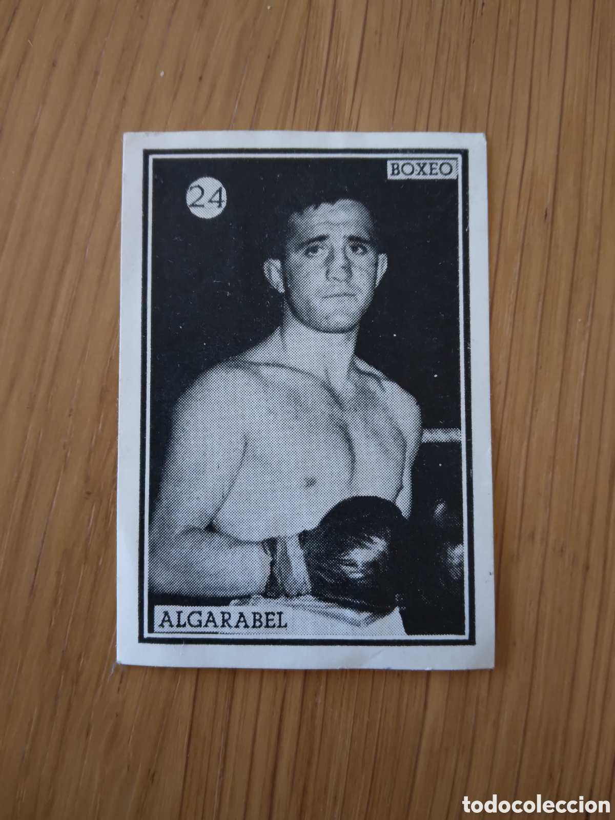Coleccionismo cromos antiguos: Cromo boxeo, algarabel, n&ordm; 24 - Foto 1