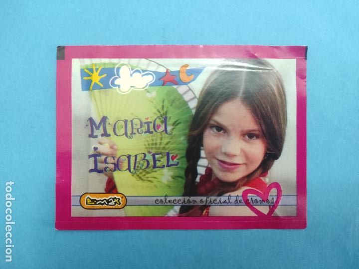 Coleccionismo cromos antiguos: SOBRE DE CROMOS SIN ABRIR DE MARIA ISABEL DE E-MAX - Foto 1