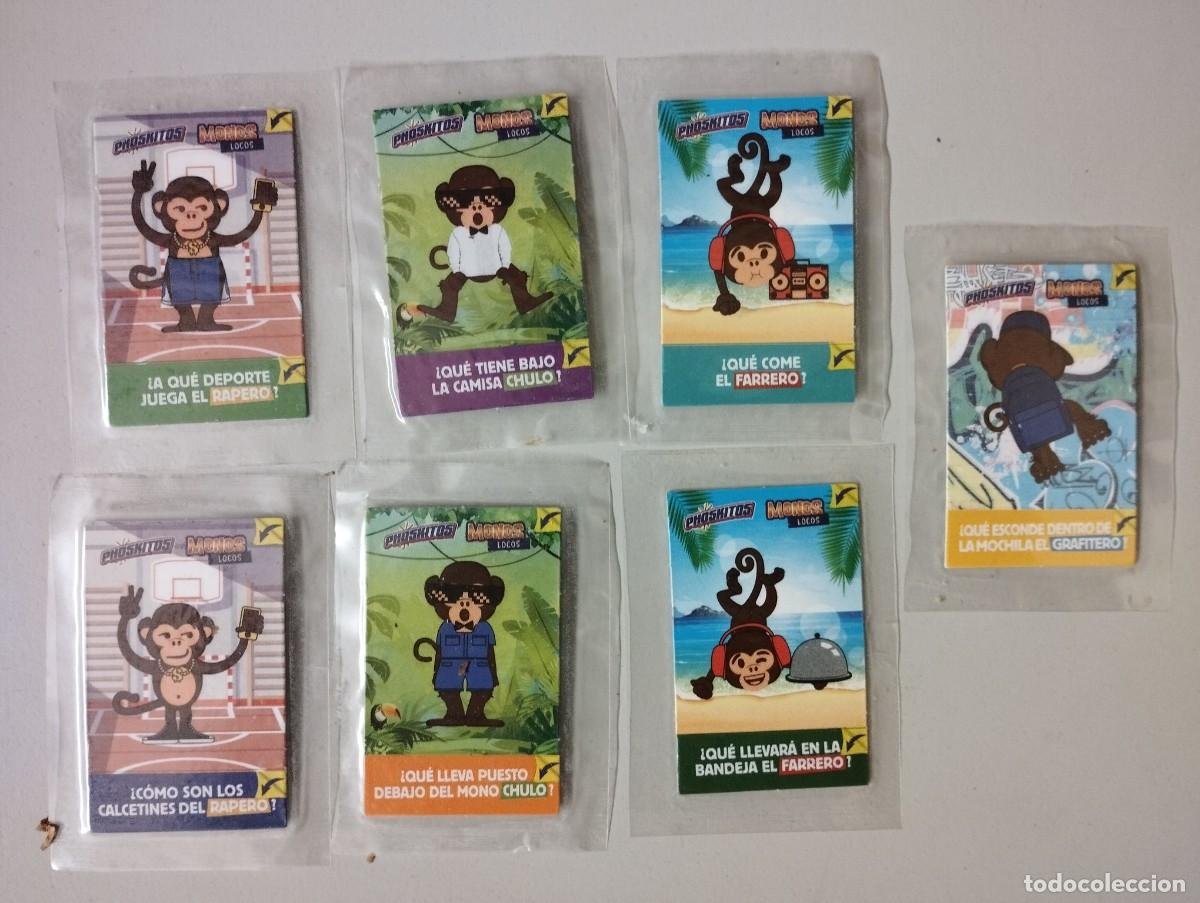 Coleccionismo cromos antiguos: PHOSKITOS MONOS LOCOS. - Foto 1