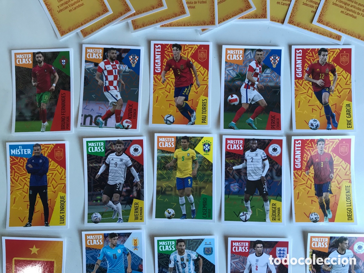 Coleccionismo cromos antiguos: Los &iacute;dolos de la Roja (Cromos) - Foto 3