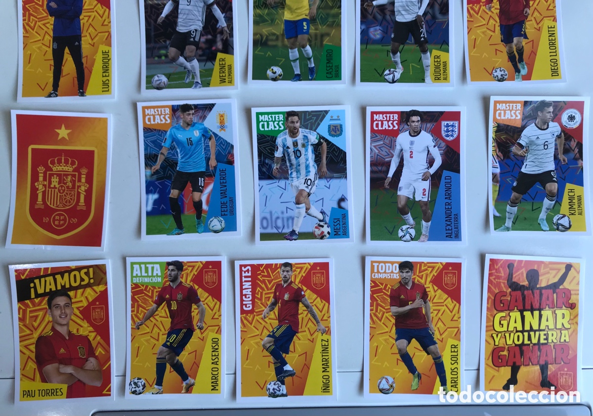 Coleccionismo cromos antiguos: Los &iacute;dolos de la Roja (Cromos) - Foto 4