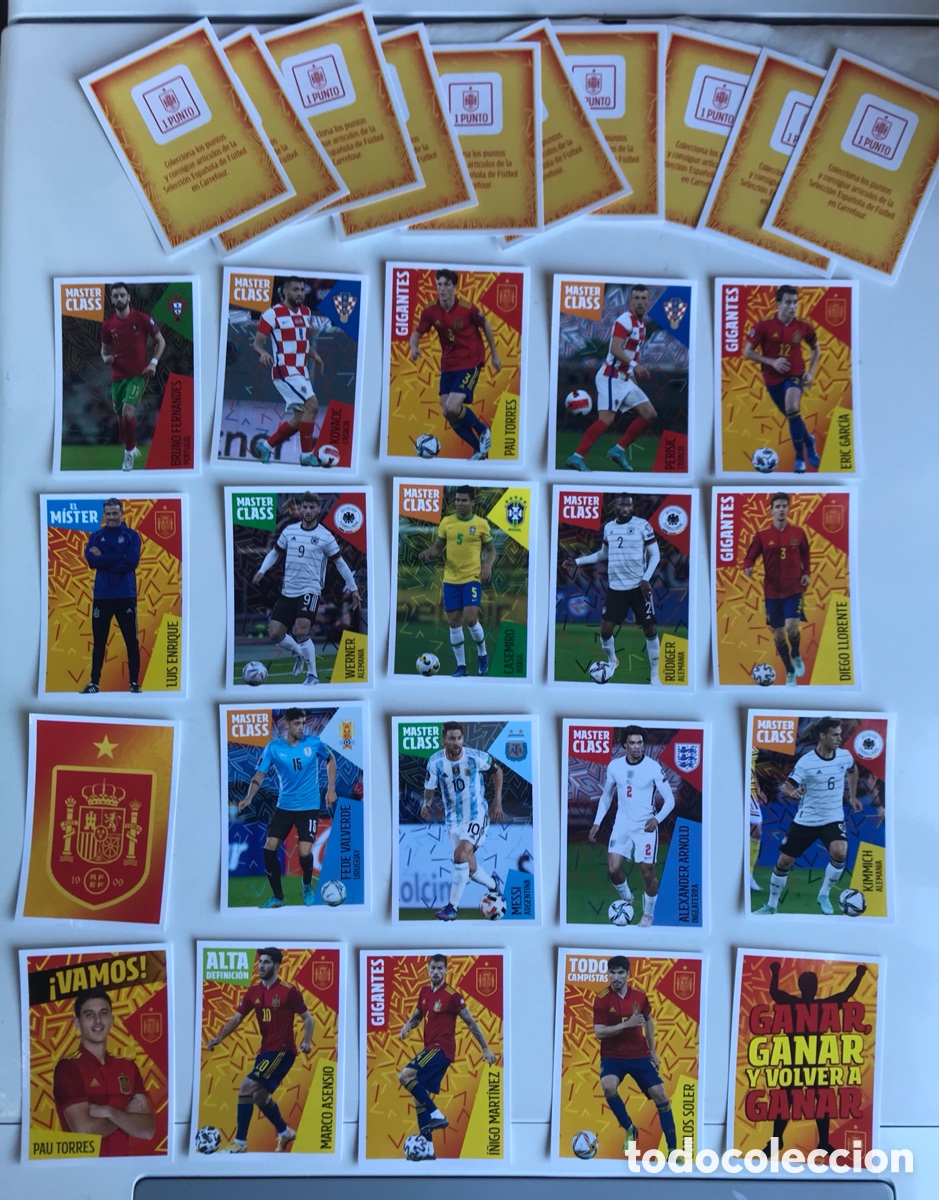 Coleccionismo cromos antiguos: Los &iacute;dolos de la Roja (Cromos) - Foto 1