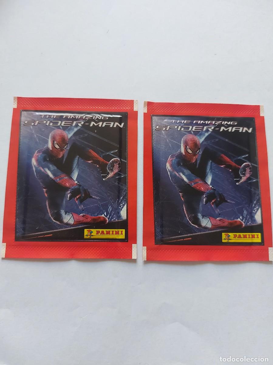 Coleccionismo cromos antiguos: Sobres de cromos sin abrir spiderman - Foto 1