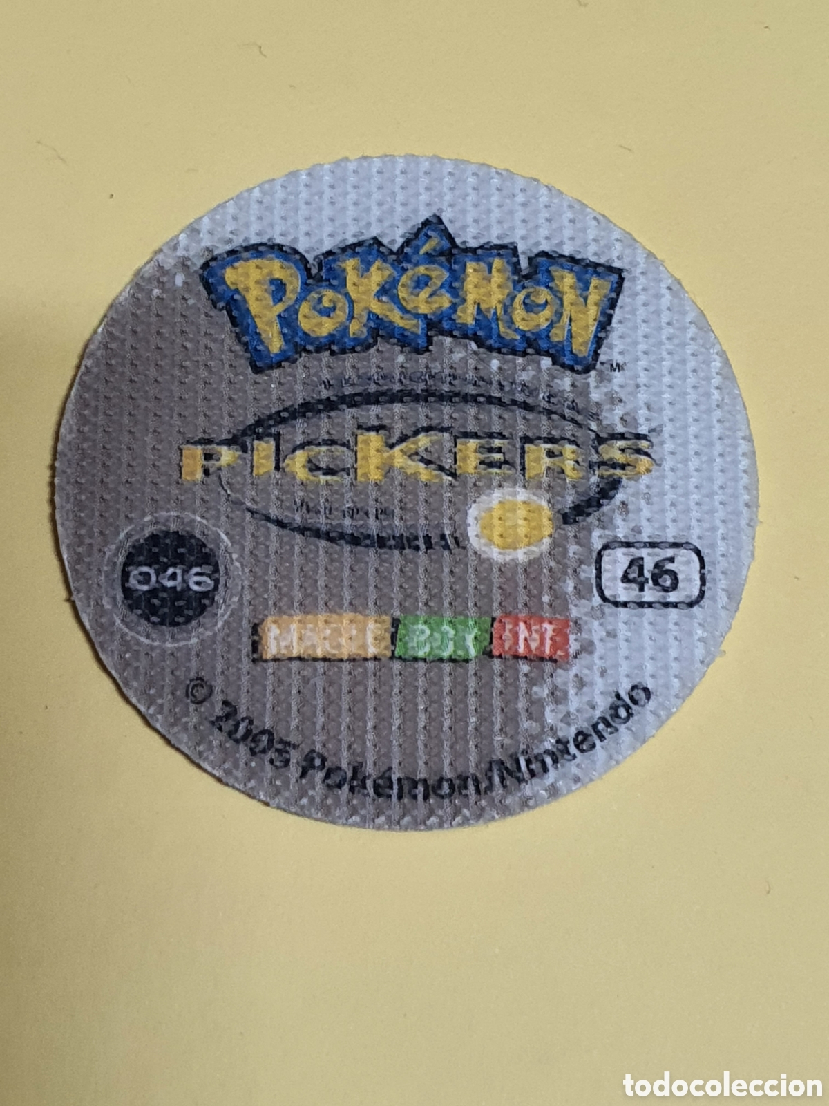 Coleccionismo cromos antiguos: Tazo Pokemon pickers n&uacute;mero 46 - Foto 2