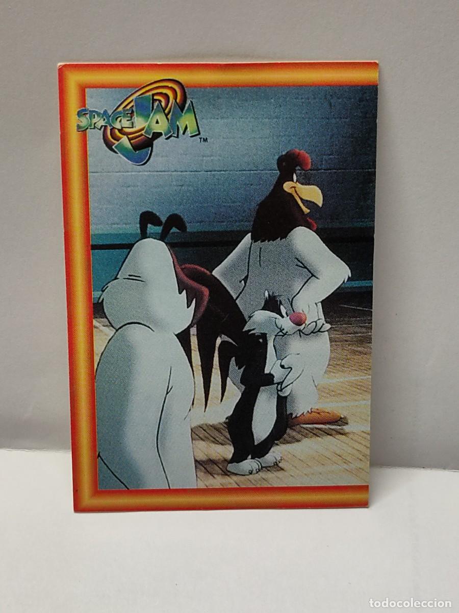 Coleccionismo cromos antiguos: Cromo- SPACE JAM -EDICIONES UPPER DECK 1997 - n&deg; 168 no pegado - Foto 1