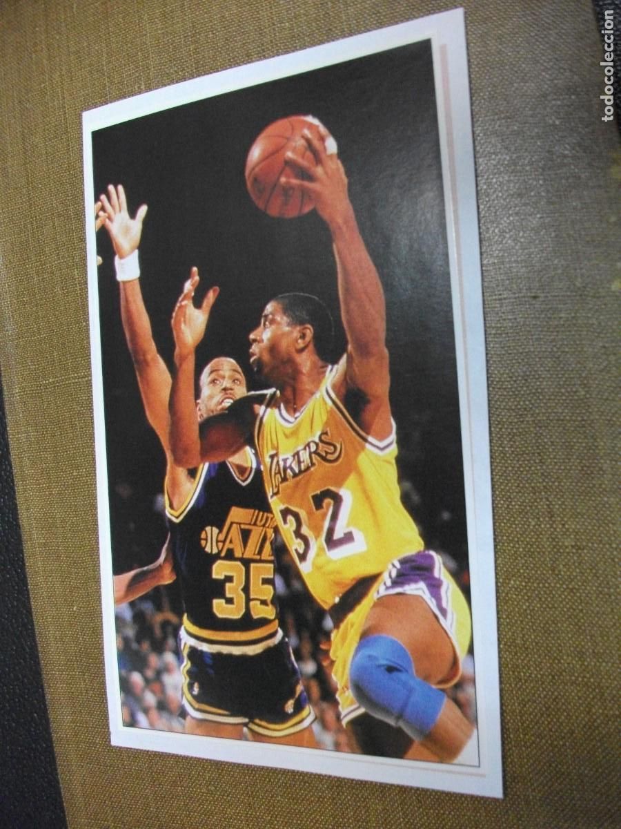 Coleccionismo cromos antiguos: CROMO DE MAGIC JOHNSON BALONCESO BASKET 1999 STICKER - Foto 1