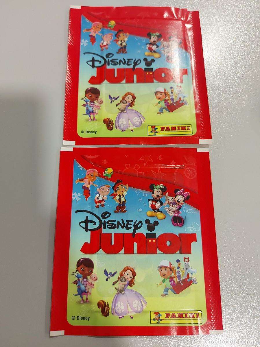 Coleccionismo cromos antiguos: 2 sobres de cromos sin abrir disney junior - Foto 1