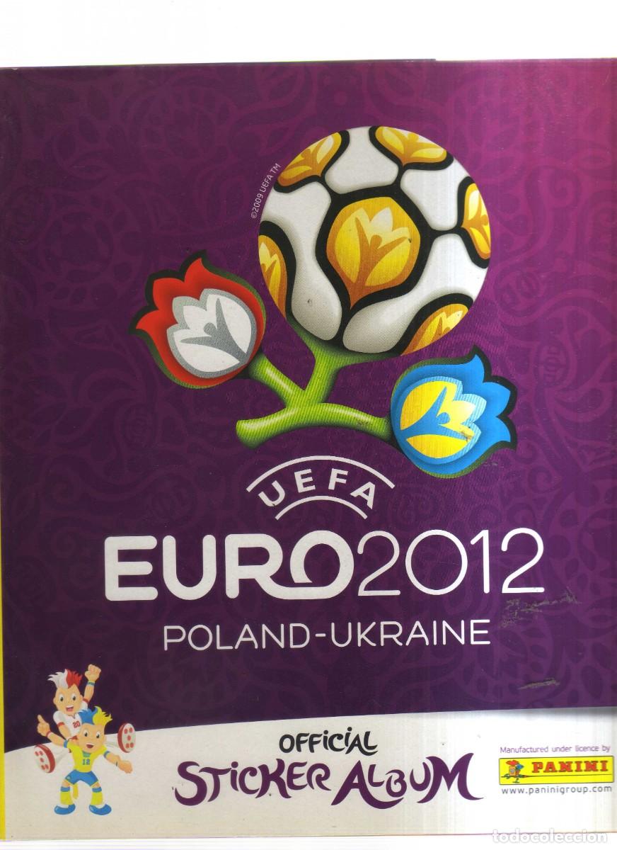 Colecionismo Cromos antigos: EURO2012 POLAND - UKRAINE U E F A OFICIAL STICKER ALBUM