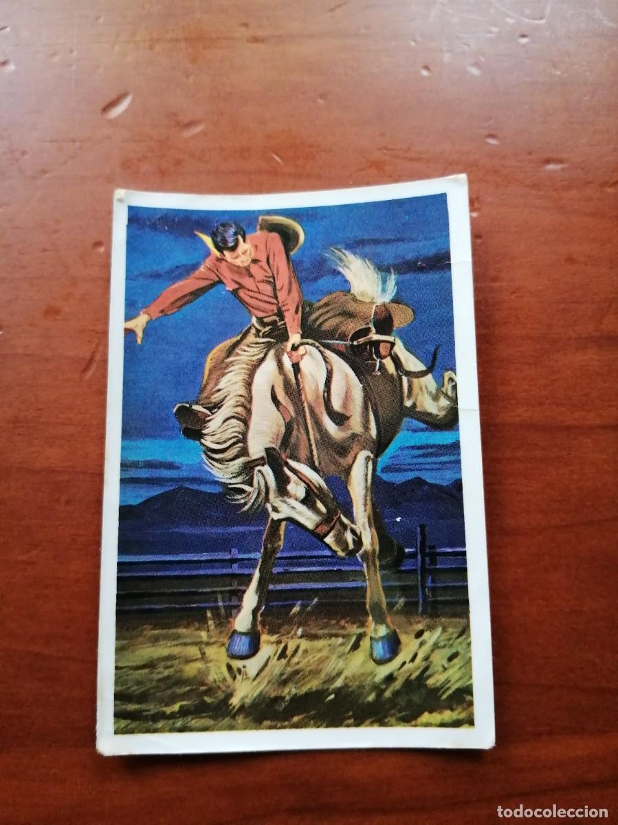 Coleccionismo cromos antiguos: CROMO RUMBO AL OESTE 158 DOMA DE CABALLOS - Foto 1