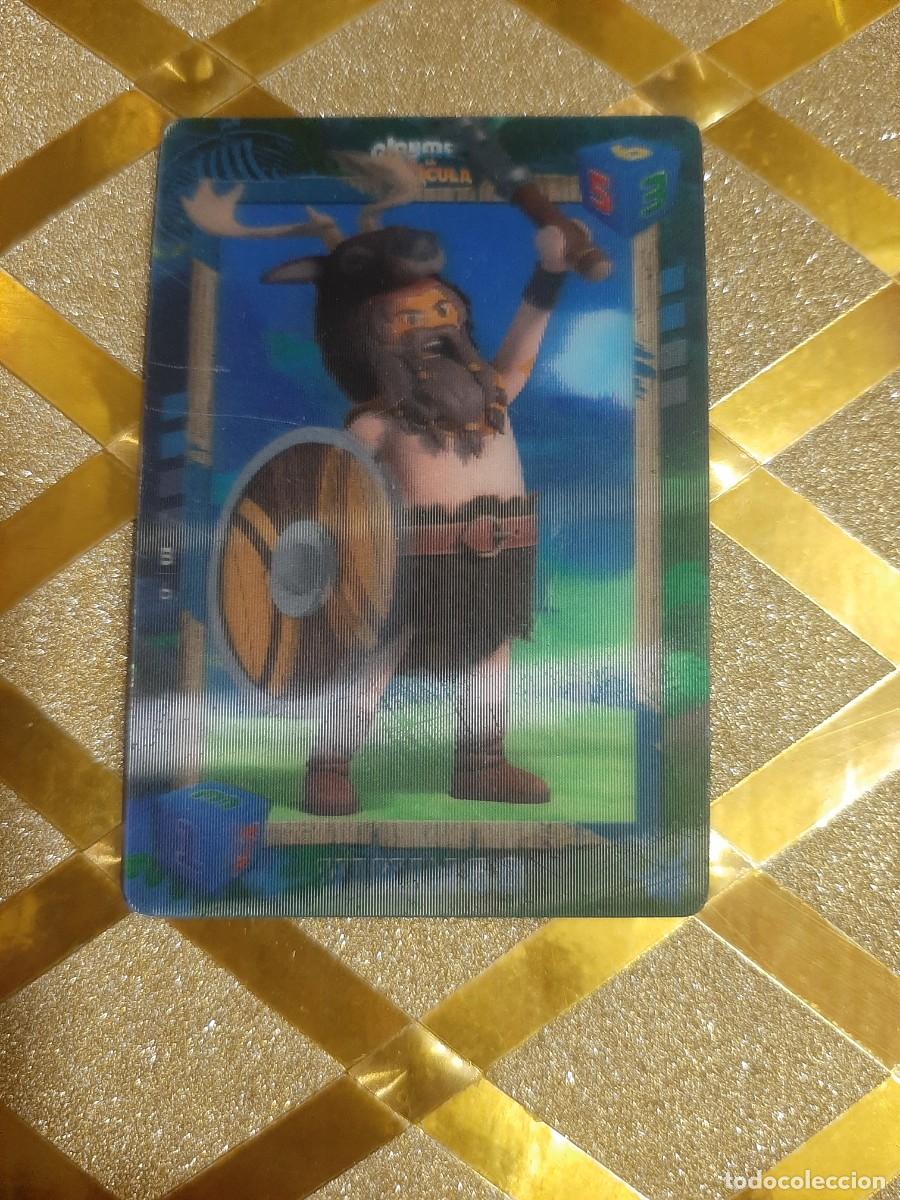Coleccionismo cromos antiguos: Cromo Playmobil La Pel&iacute;cula Vikingo