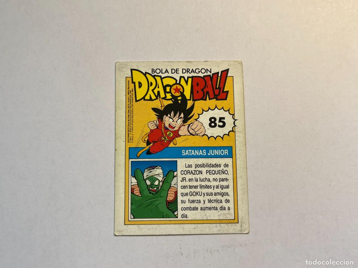 Coleccionismo cromos antiguos: Cromo Dragon Ball Ediciones Este - n&ordm; 85 Satanas Junior - Foto 2