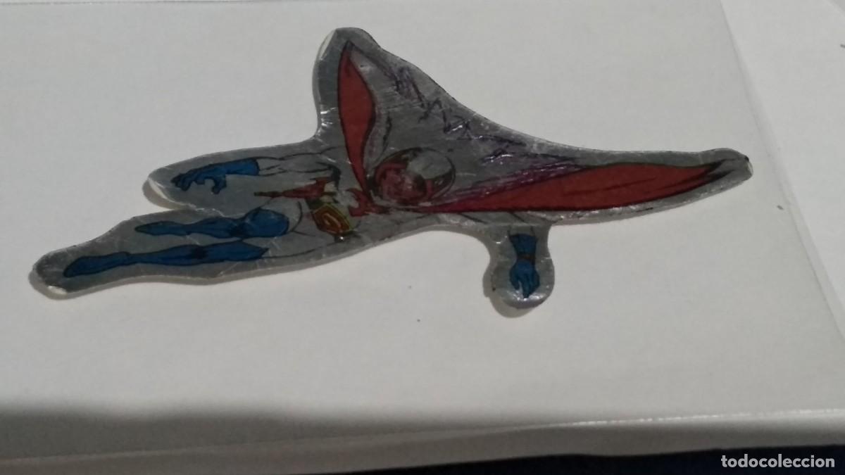 Colecionismo Cromos antigos: CROMO PEGATINA COMANDO G - LA BATALLA DE LOS PLANETAS CROMO ADHESIVO PLATEADO RECUPERADO