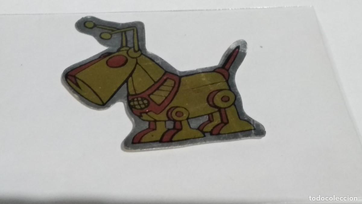 Colecionismo Cromos antigos: CROMO PEGATINA COMANDO G - LA BATALLA DE LOS PLANETAS CROMO ADHESIVO PLATEADO RECUPERADO