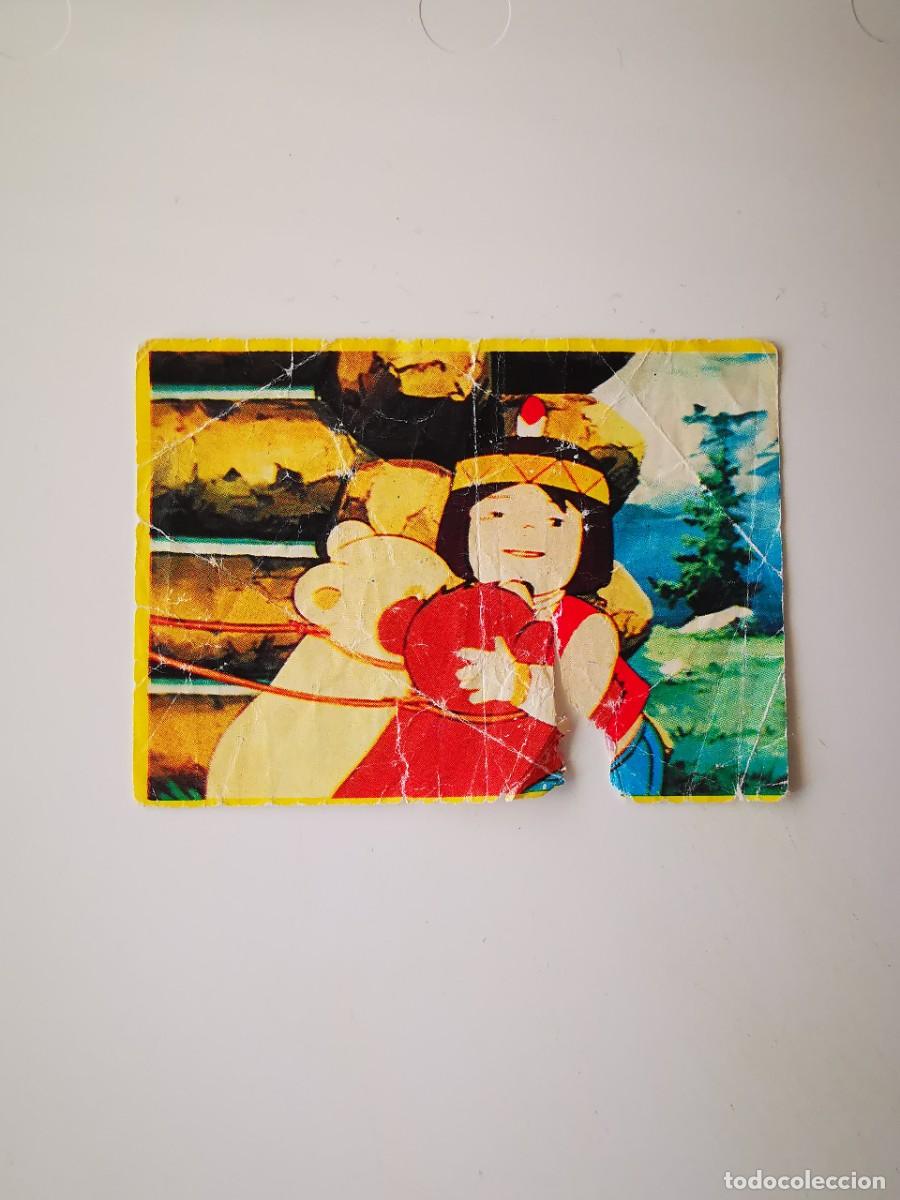 Collectable Antique Stickers: CROMO SIN PEGAR DEL ALBUM SERIE TV JACKY EL OSO DE TALLAC COLECCION DE 94 CROMOS DANONE 64