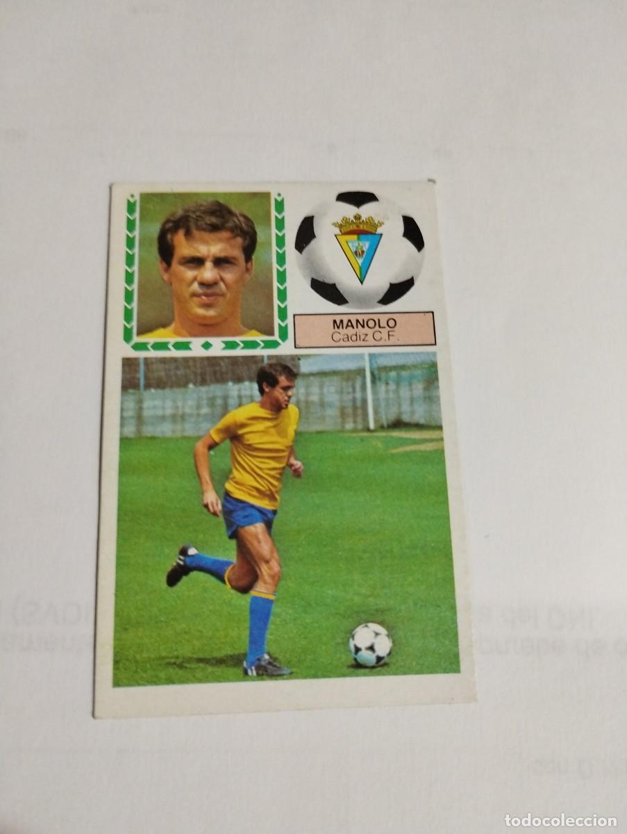 Collectionnisme Cartes &agrave; collectionner anciennes: Ediciones este 83/84 1983/1984 fichaje 21 Manolo despegado