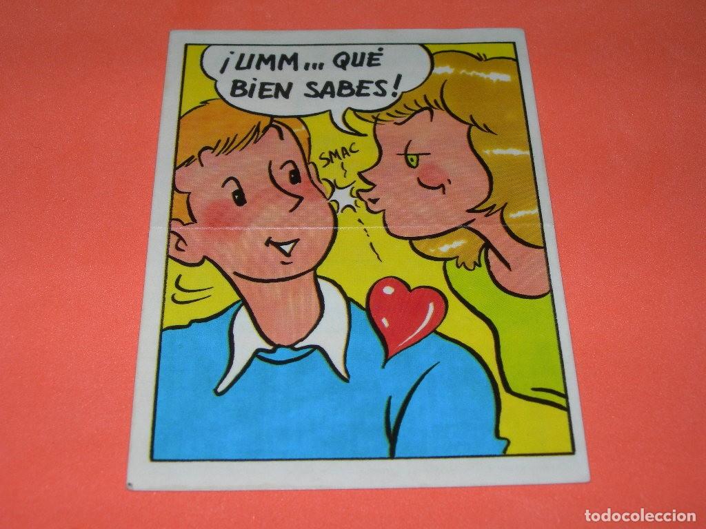 Coleccionismo Cromos antiguos: DIF&Iacute;CIL CROMO ADHESIVO N&ordm; 1 DE LA COLECCI&Oacute;N LIGOMANIA DE ANTIGUA PROMOCI&Oacute;N DE PASTELITOS PHOSKITOS