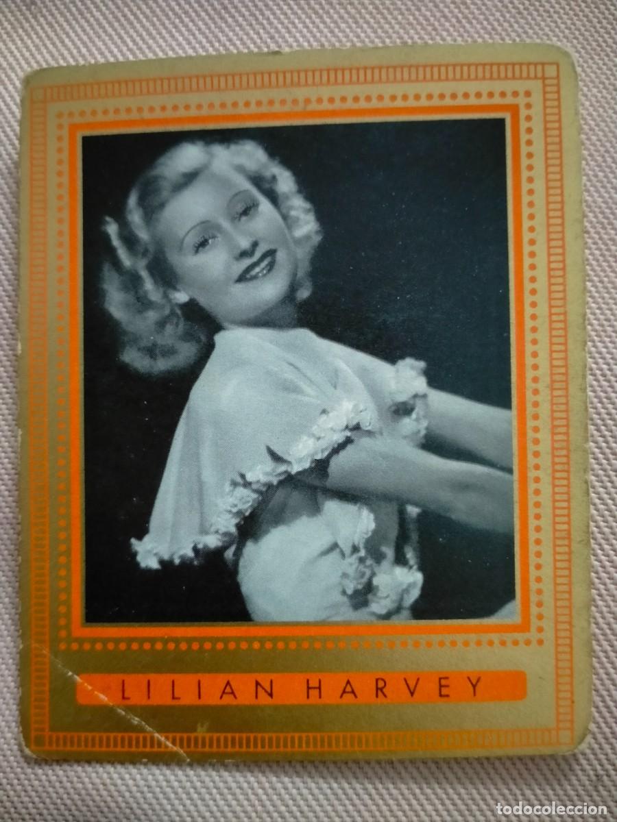 Coleccionismo Cromos antiguos: CROMO ALEMAN LILIAN HARVEY, A&Ntilde;OS 30