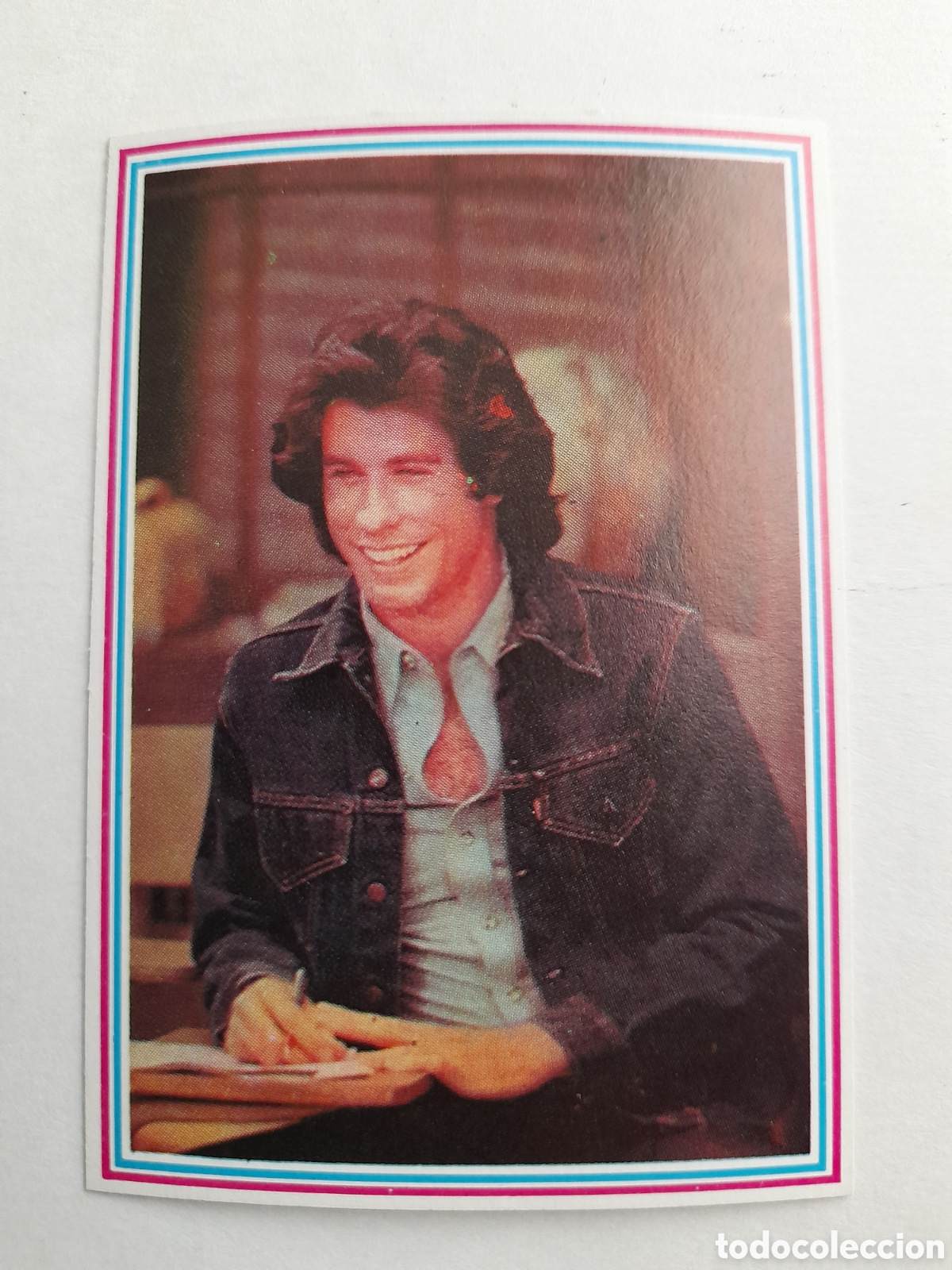 Coleccionismo cromos antiguos: Cromo Travolta. Sin pegar - Foto 1