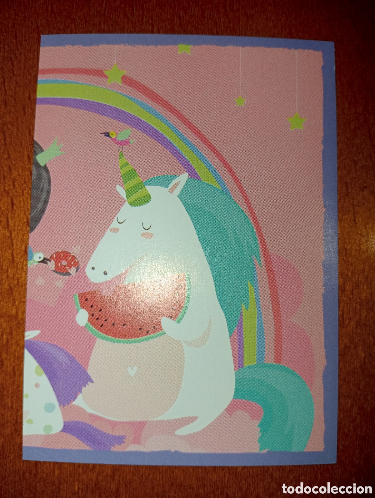 Coleccionismo cromos antiguos: Unicornios n&deg;20 Panini - Foto 1