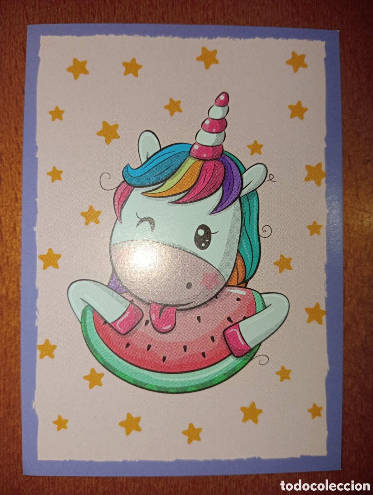Coleccionismo cromos antiguos: Unicornios n&deg;30 Panini - Foto 1