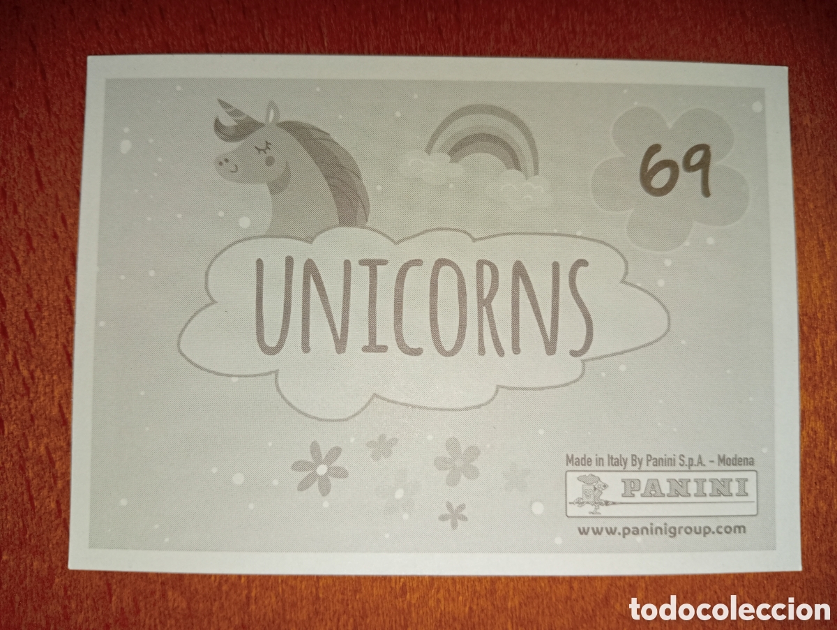 Coleccionismo cromos antiguos: Unicornios n&deg;69 Panini - Foto 2