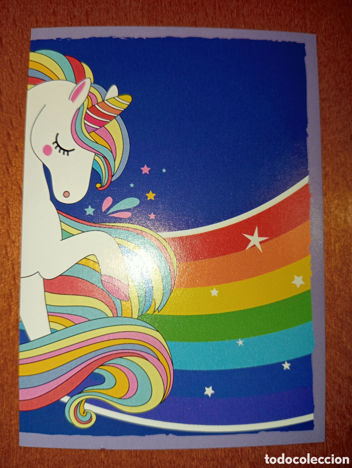 Coleccionismo cromos antiguos: Unicornios n&deg;87 Panini - Foto 1