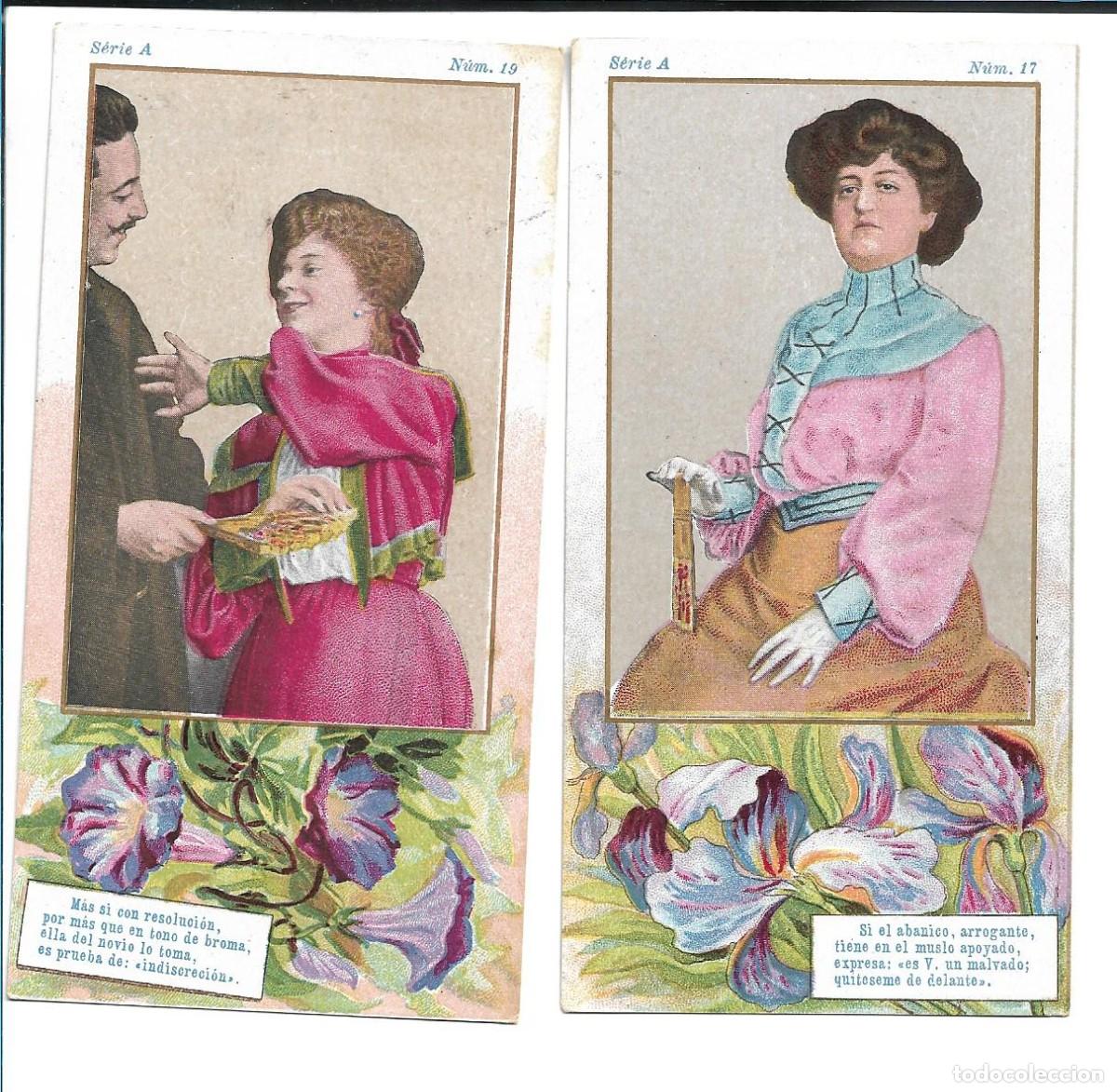 Coleccionismo cromos antiguos: DOS CROMOS MODERNISTAS - Foto 1