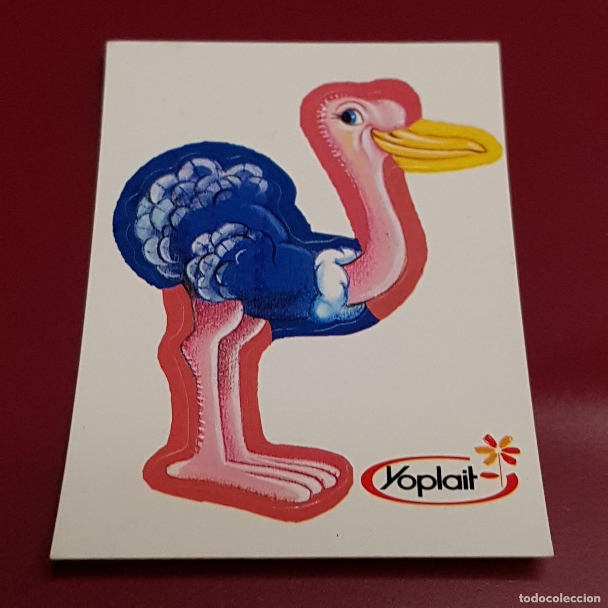 Coleccionismo cromos antiguos: YOPLAIT - AVESTRUZ - NUNCA PEGADO - Foto 1
