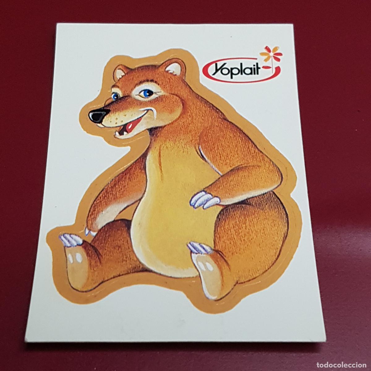Coleccionismo cromos antiguos: YOPLAIT - OSO - NUNCA PEGADO - Foto 1