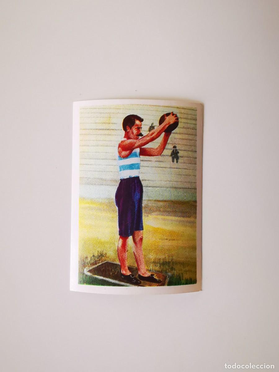 Colecionismo Cromos antigos: CROMO SIN PEGAR DEL ALBUM CHOCOLATES NESTLE LOS JUEGOS OLIMPICOS 19 PARIS 1900 DISCO ESTILO GRIEGO