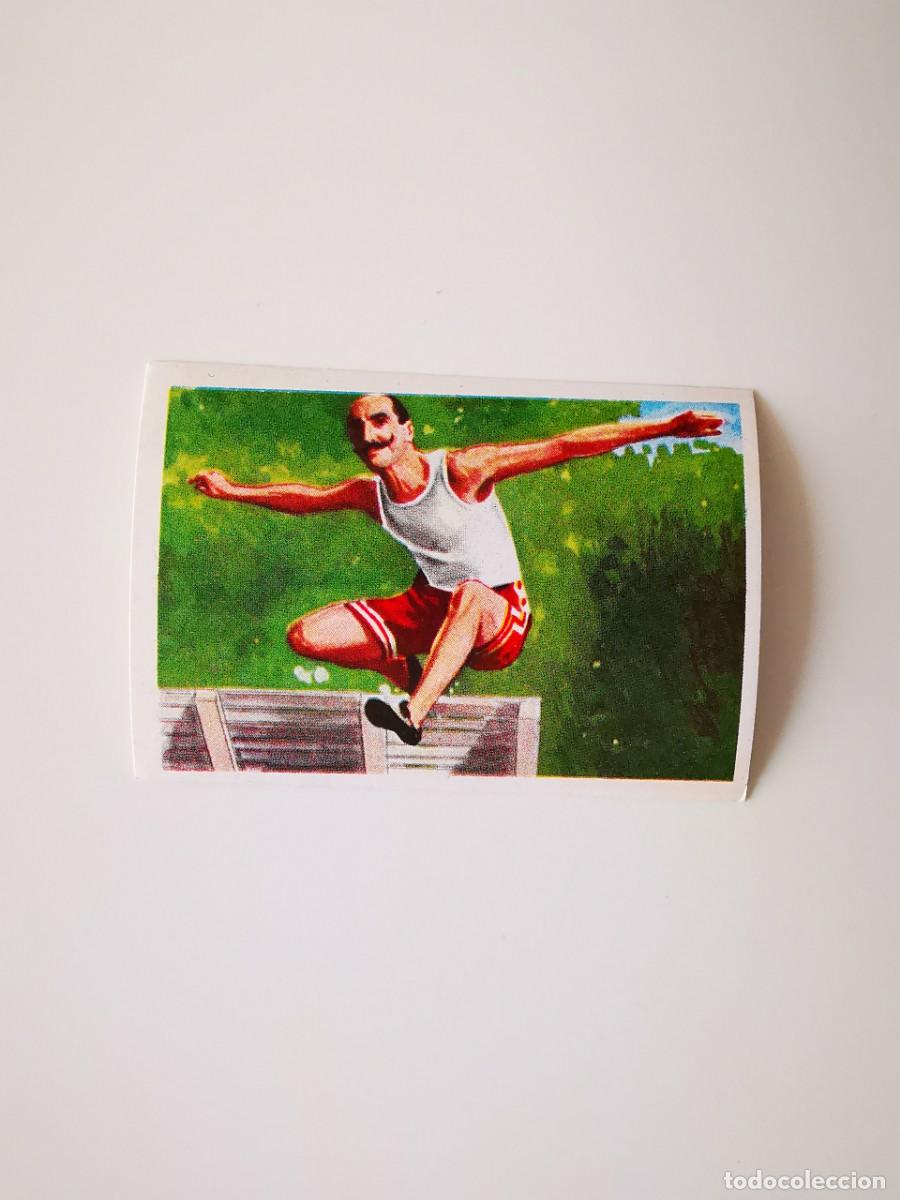 Colecionismo Cromos antigos: CROMO SIN PEGAR DEL ALBUM CHOCOLATES NESTLE LOS JUEGOS OLIMPICOS 21 PARIS 1900 FILLIATRE SALTANDO